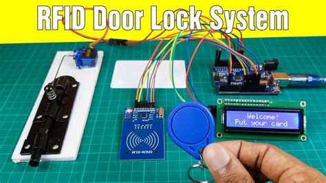 rfid door lock with arduino